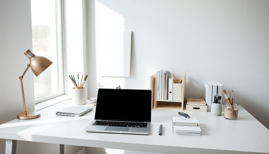 Declutter Your Desk, Boost Your Productivity: 7 Tips for an Organized Workspace