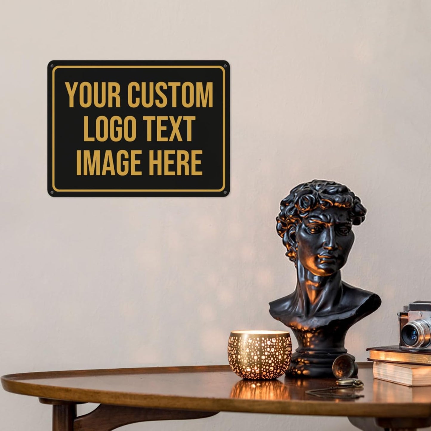 Custom Signs Outdoor Metal Sign Custom Sign Outdor Indoor Personalized Signs Make Your Own Sign Add Text Photo Logo For Office Business Workplace Home Bar Indoor Outdoor Use 12"x17"